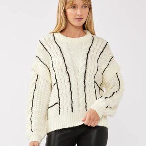 Striped Crewneck Sweater